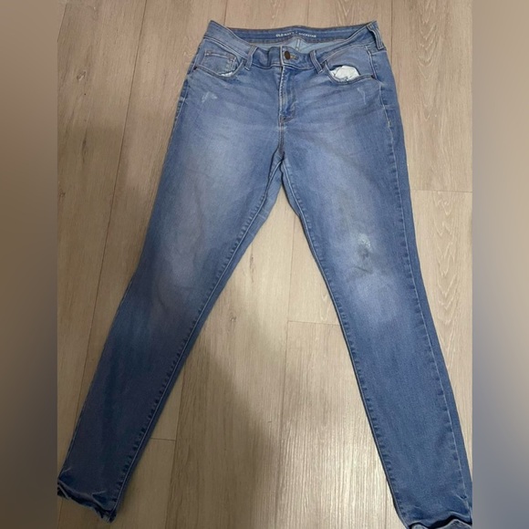 old navy rockstar  mid raised skinny jean size 12 regular - Picture 2 of 5